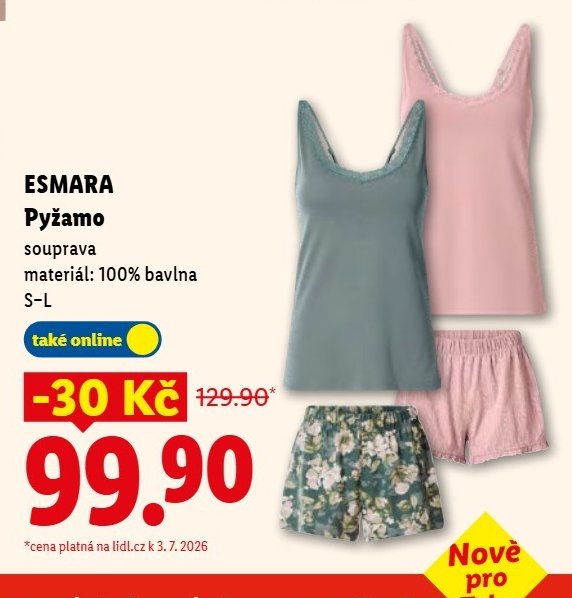 Esmara Pyžamo souprava