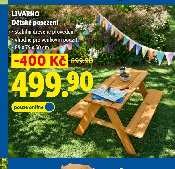 LIVARNO Dětské posezení