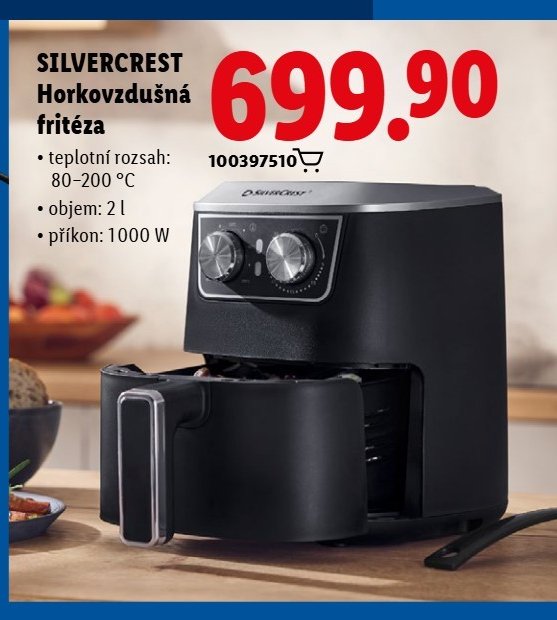 SILVERCREST Horkovzdušná fritéza