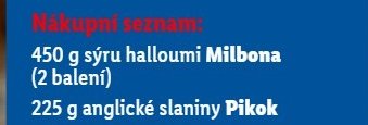 Sýr halloumi Milbona