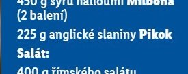 Anglická slanina Pikok