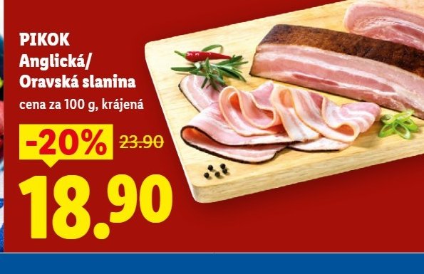 PIKOK Anglická/Oravská slanina