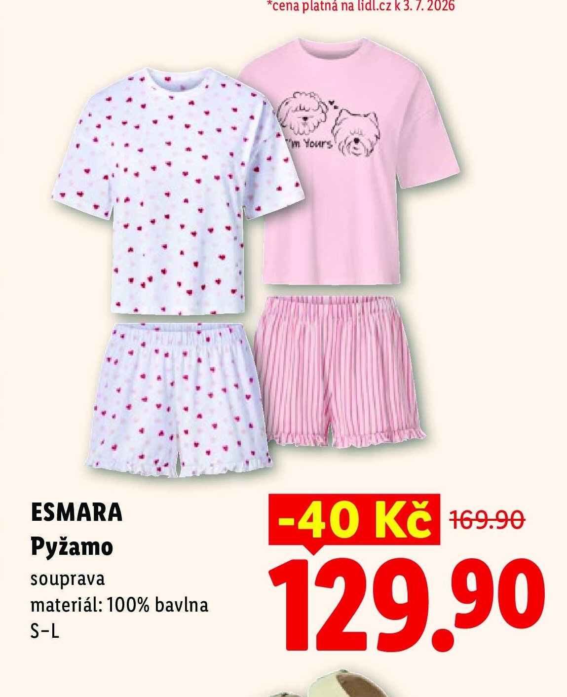 ESMARA Pyžamo - Lidl aktualniletaky.eu