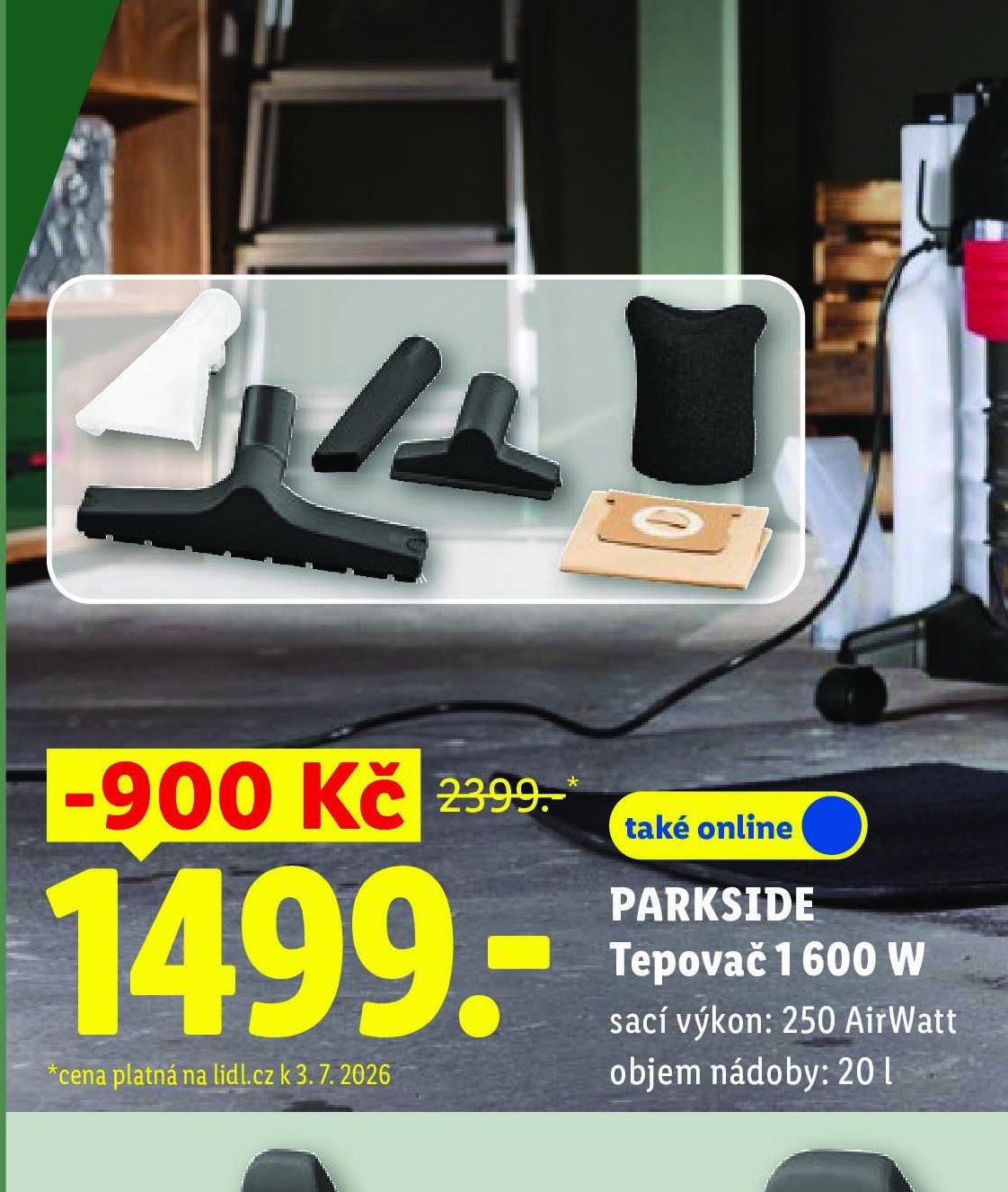 PARKSIDE Tepovač 1 600 W - Lidl aktualniletaky.eu
