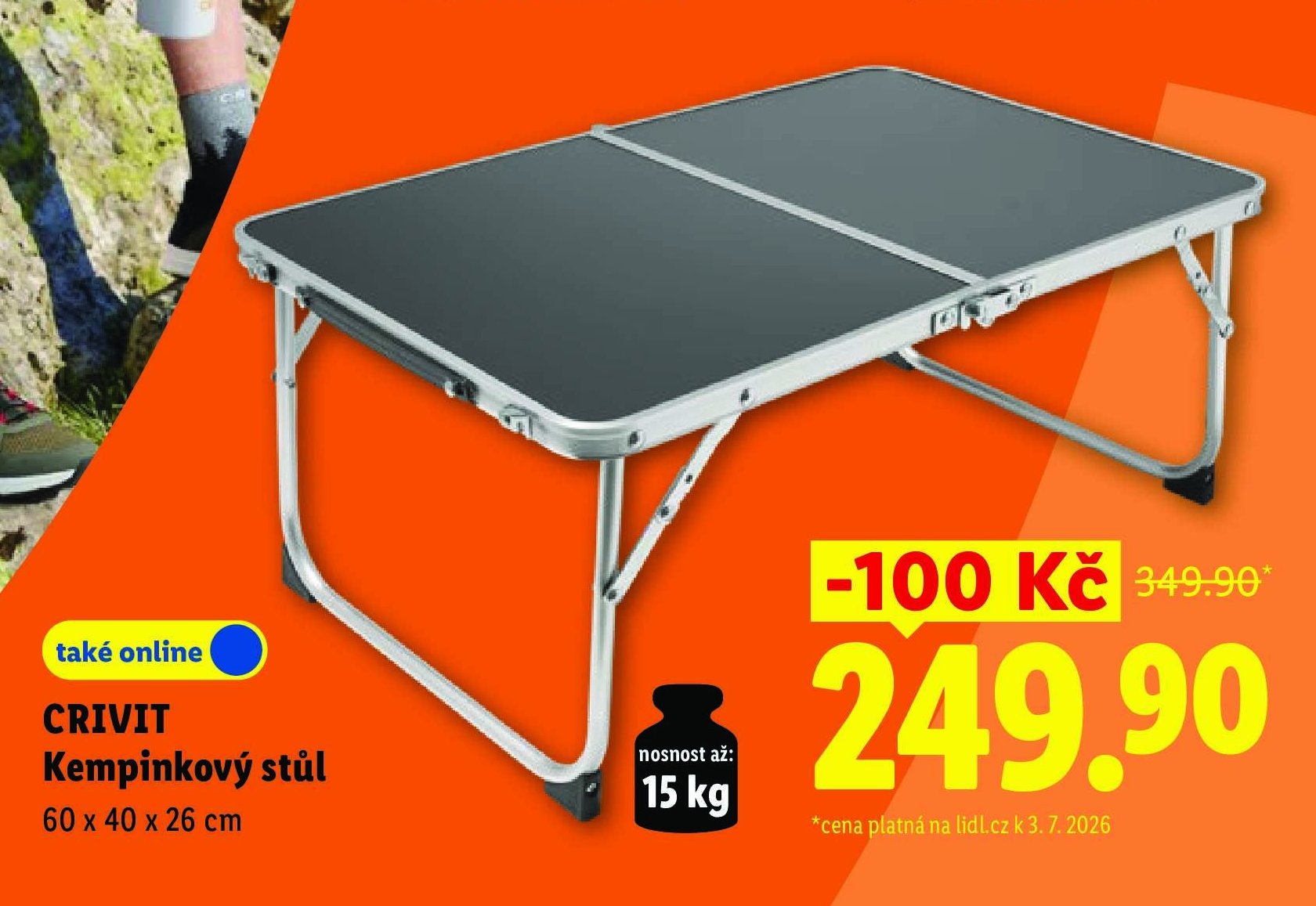 CRIVIT Kempinkový stůl - Lidl aktualniletaky.eu