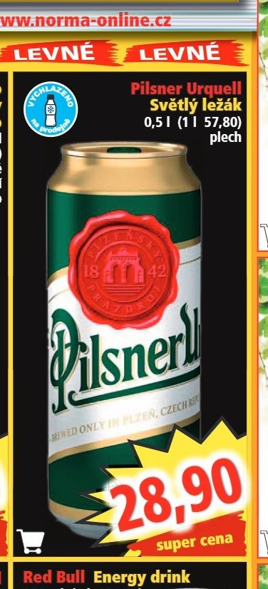 Pilsner Urquell Světlý ležák 0,5 l