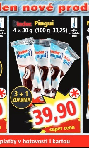 Kinder Pingui 4 x 30 g