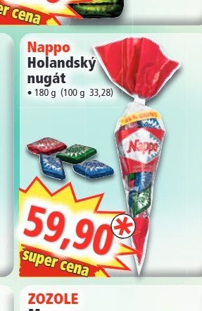 Nappo Holandský nugát