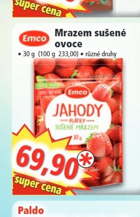 Emco Mrazem sušené ovoce