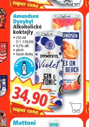Amundsen Dynybyly Alkoholické koktejly