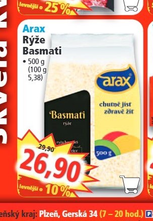 Arax Rýže Basmati