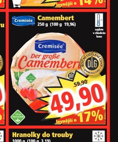 CREMISEE Camembert