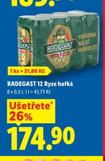 RADEGAST 12 Ryze hořká
