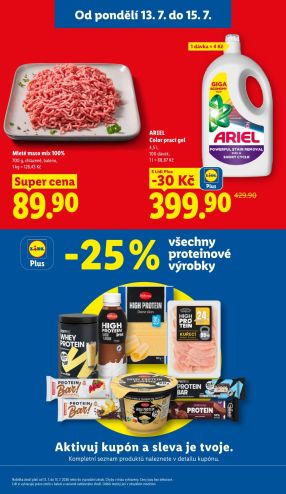 aktuální leták Lidl 13.7.2026-15.7.2026