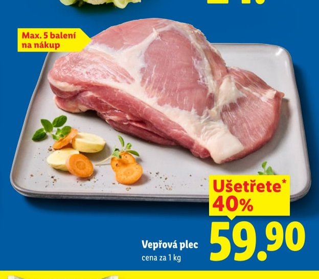 Vepřová plec