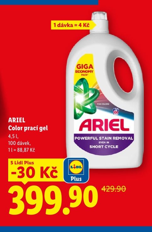 ARIEL Color prací gel