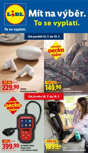 aktuální leták Lidl 13.7.2026-19.7.2026