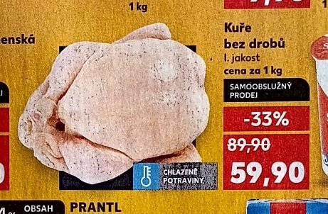 Kuře bez drobů