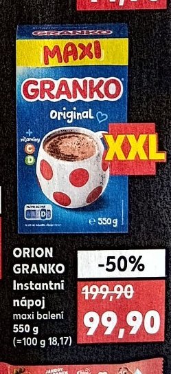 ORION GRANKO Instantní nápoj