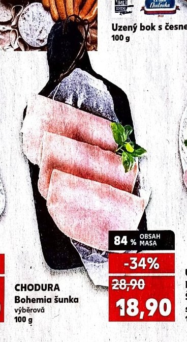 CHODURA Bohemia šunka výběrová