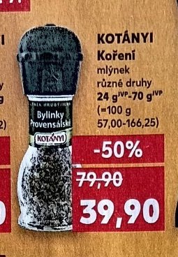 Kotányi Koření mlýnek