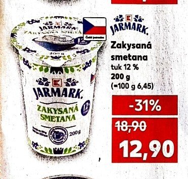 JARMARK Zakysaná smetana
