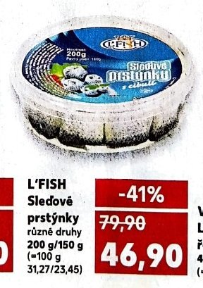 L'Fish Sledové prstýnky