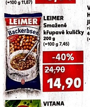 LEIMER Smažené křupavé kuličky 200 g