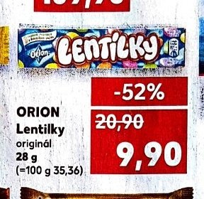 ORION Lentilky