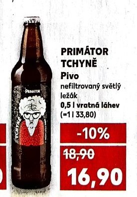 Primátor Tchyně Pivo