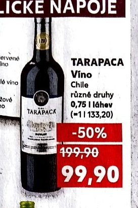Tarapaca Víno