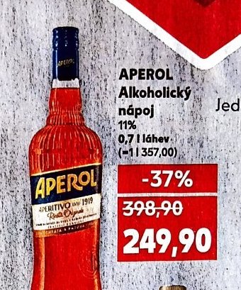 Aperol Alkoholický nápoj