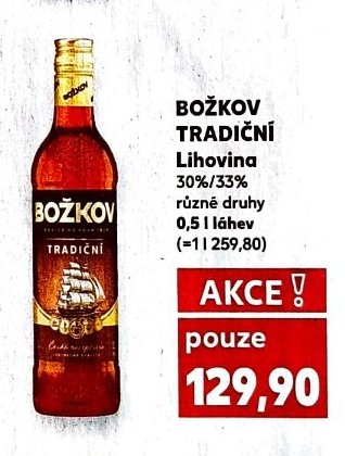 BOŽKOV TRADIČNÍ Lihovina