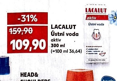 LACALUT Ústní voda aktiv 300 ml