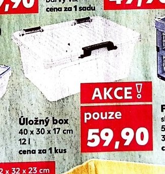 Úložný box 40x30x17cm