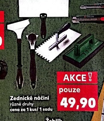 Zednické náčiní