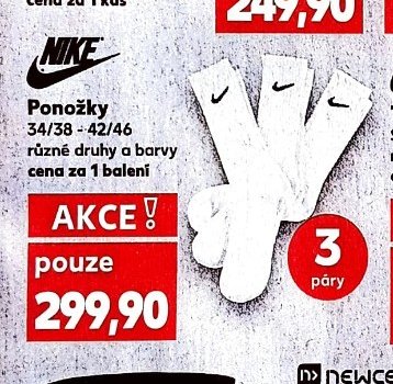 Nike Ponožky