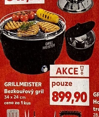 GRILLMEISTER Bezkouřový gril