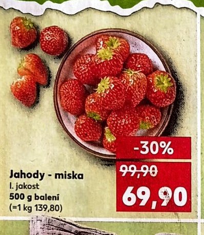 Jahody - miska