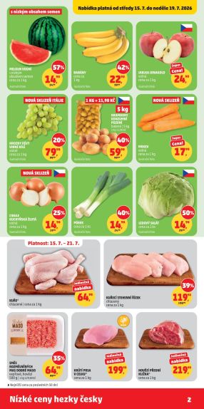 aktuální leták Penny Market 15.7.2026-21.7.2026