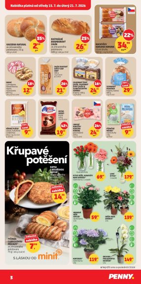 aktuální leták Penny Market 15.7.2026-21.7.2026