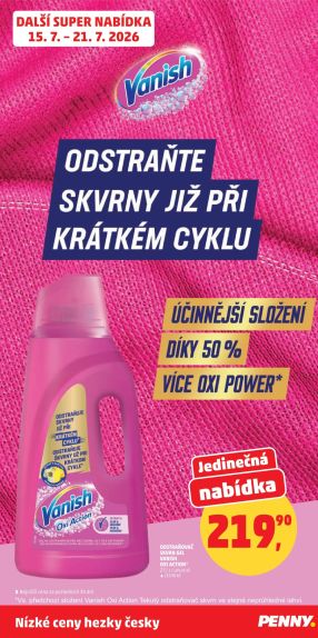 aktuální leták Penny Market 15.7.2026-21.7.2026