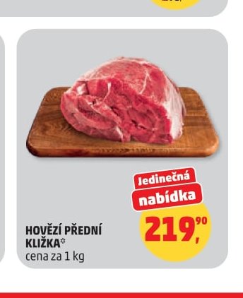 HOVĚZÍ PŘEDNÍ KLIŽKA