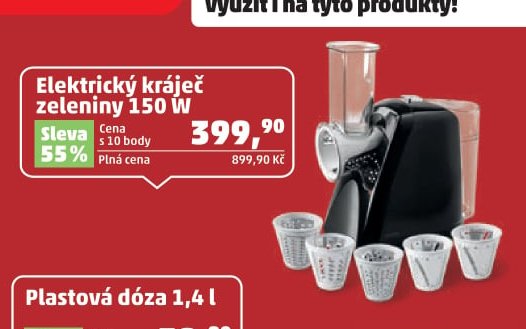 Elektrický kráječ zeleniny 150 W