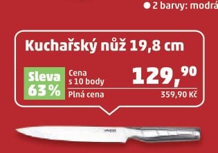Kuchařský nůž 19,8 cm