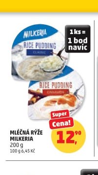 Mléčná rýže Milkeria
