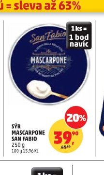 Sýr Mascarpone San Fabio