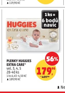 Plenky Huggies Extra Care