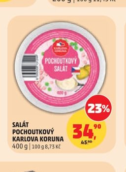 SALÁT POCHOUTKOVÝ KARLOVA KORUNA 400 g