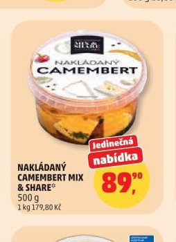 NAKLÁDANÝ CAMEMBERT MIX & SHARE 500 g